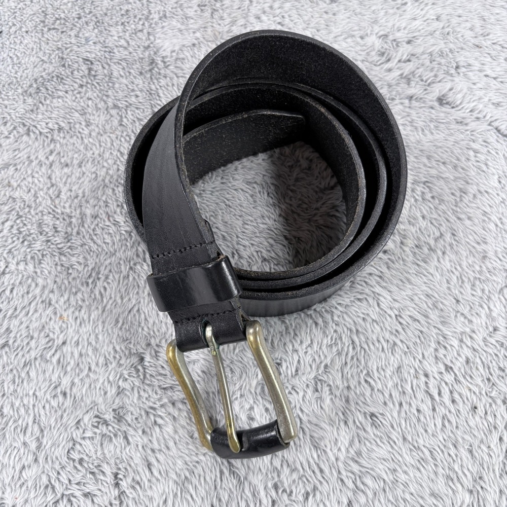 Eddie Bauer Belt Size 40/100 Solid‎ Brass Buckle Made in England